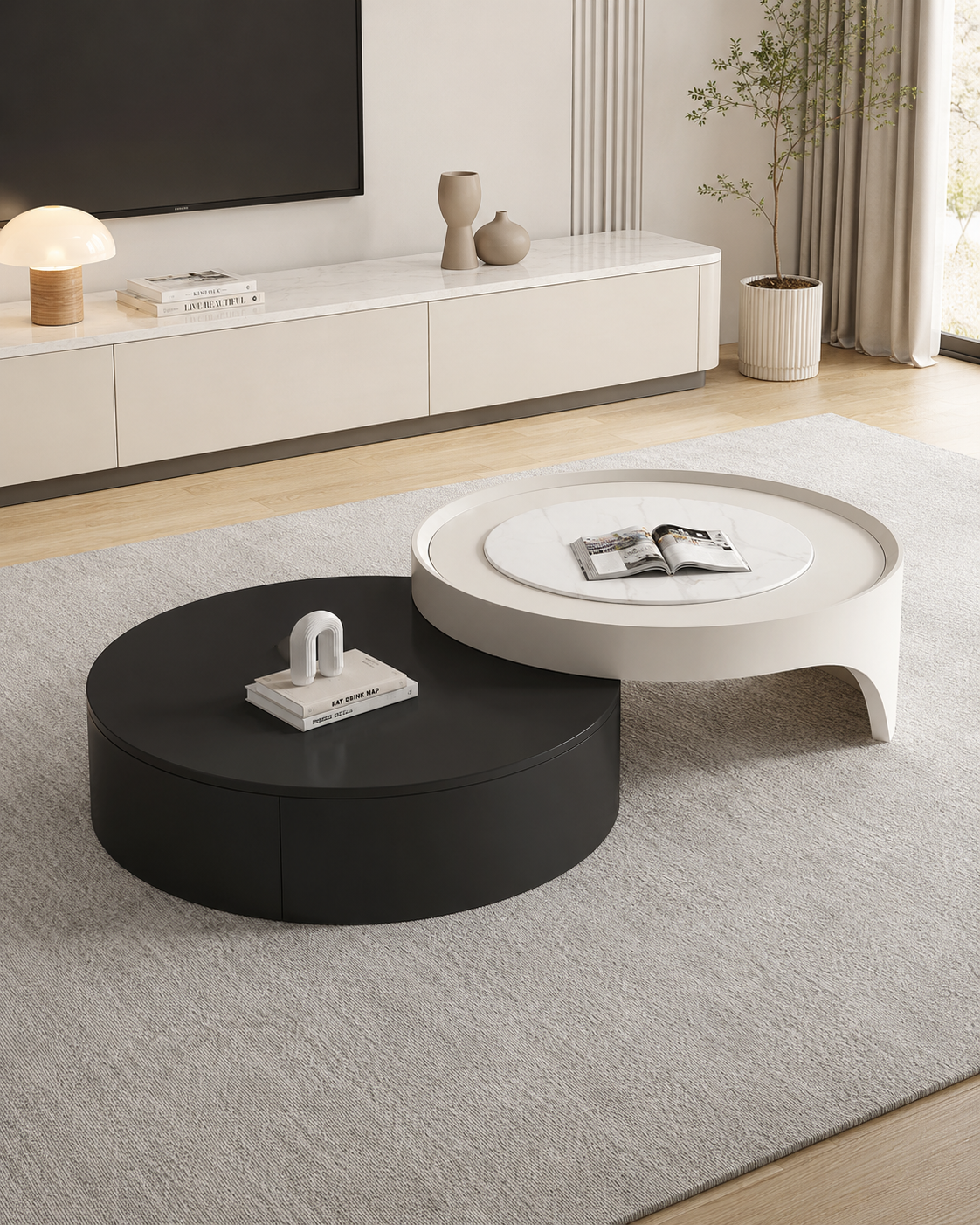 Ovelle Nesting Coffee Table