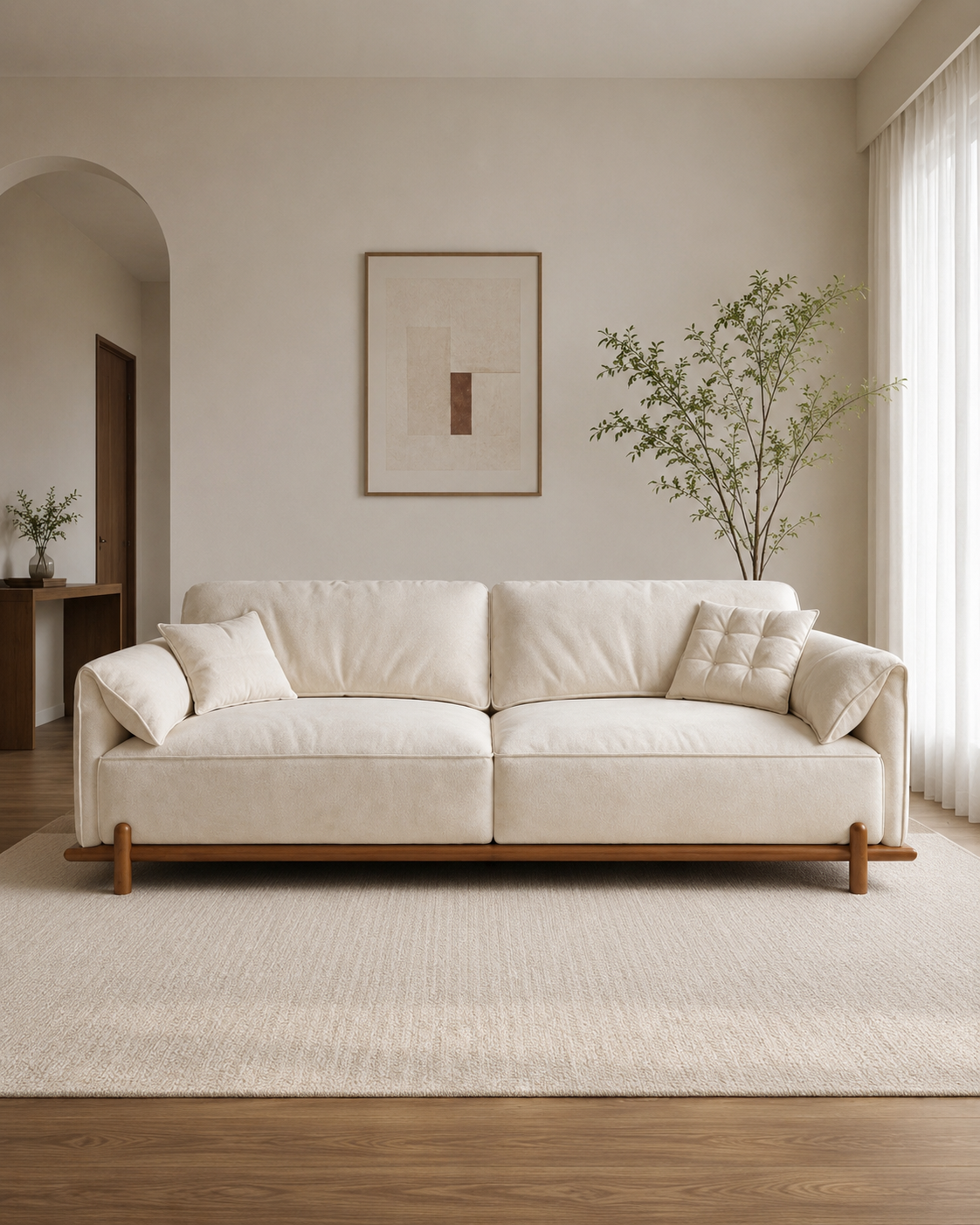 Auria Fabric Sofa