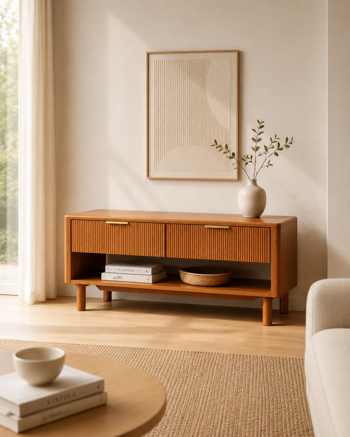 Lino Wooden Coffee Table