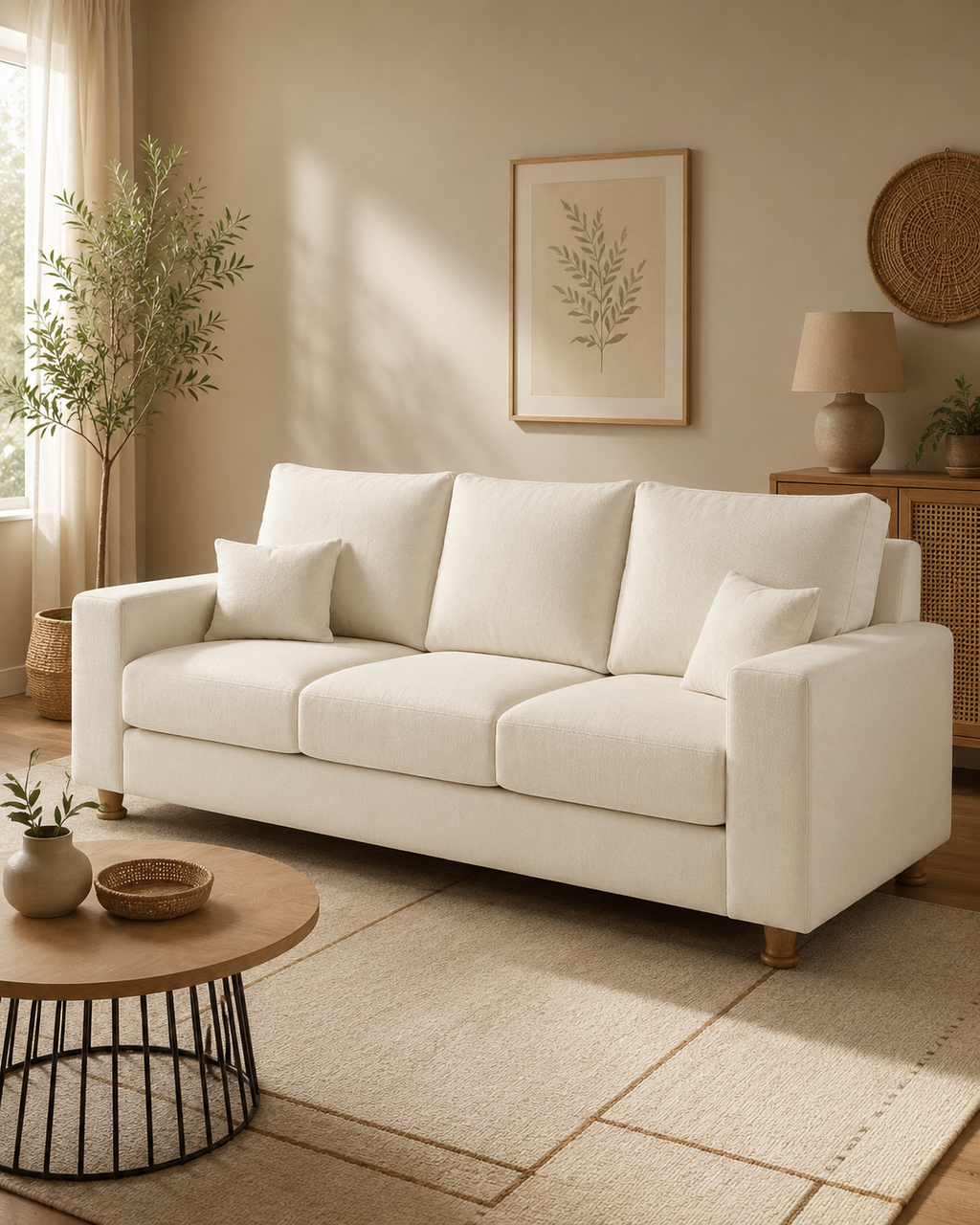 Aubren Fabric Sofa