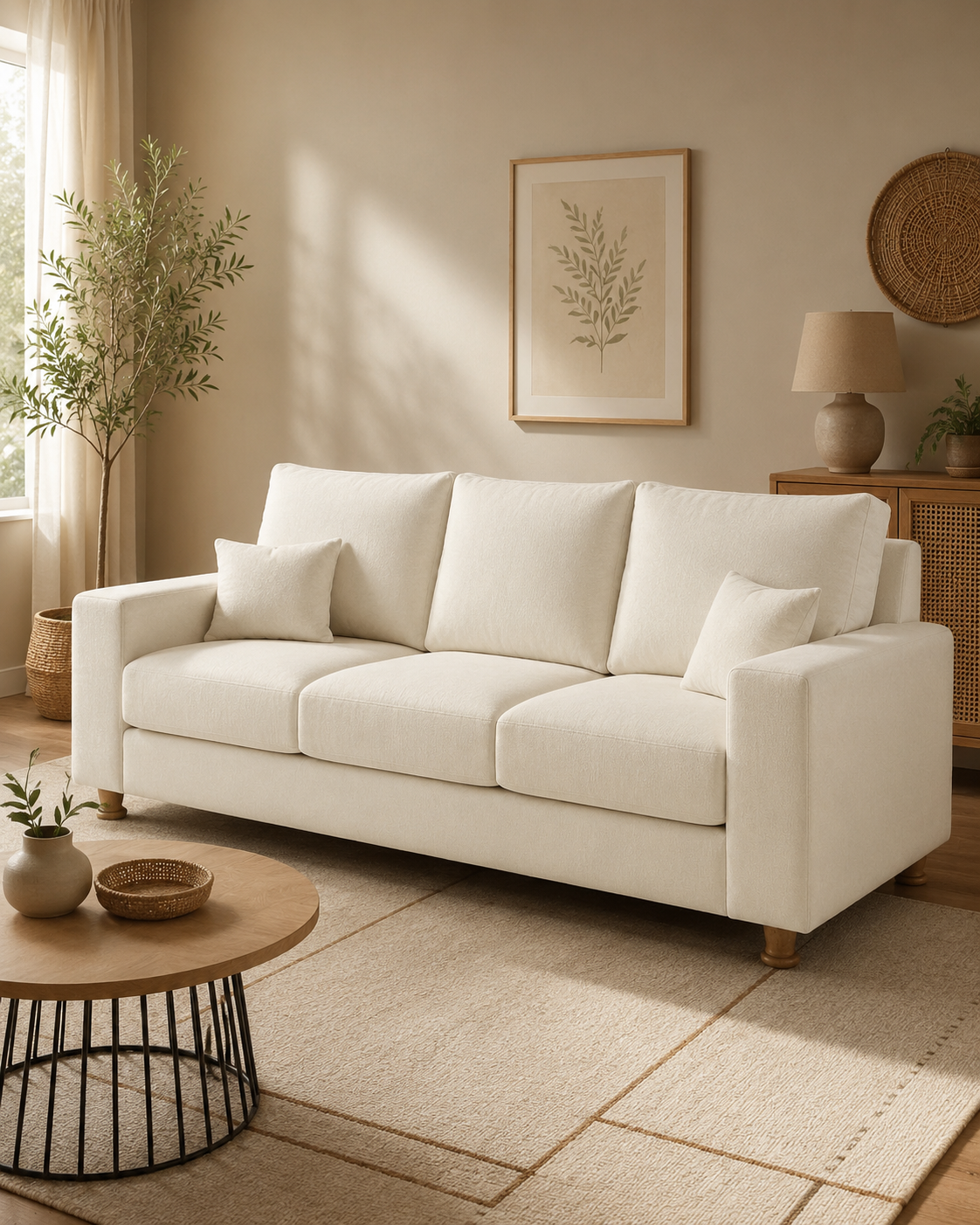 Aubren Fabric Sofa