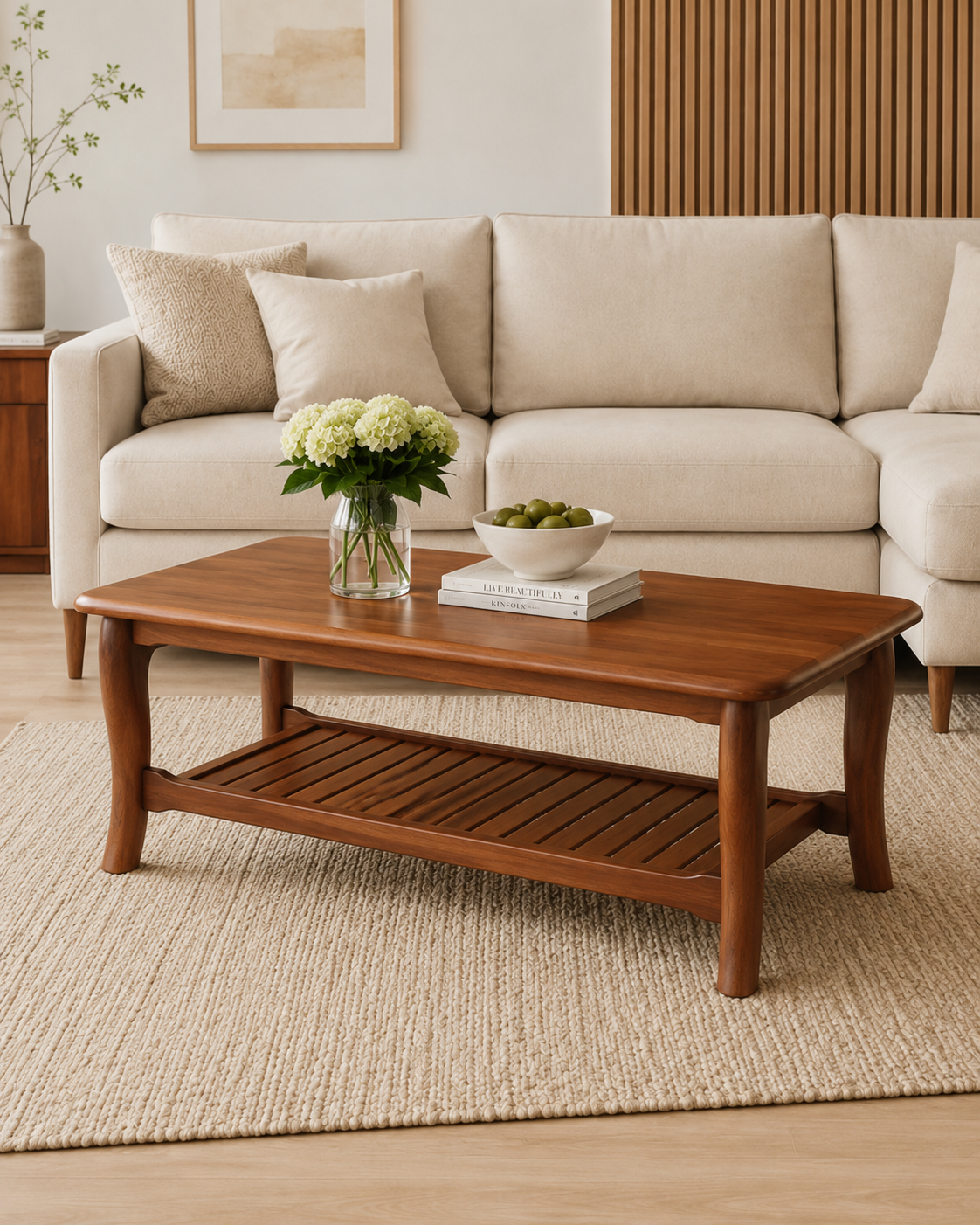 Briar Wooden Coffee Table