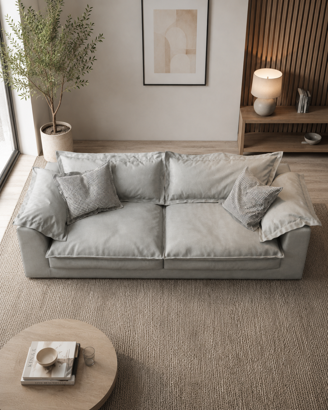 Isola Fabric Sofa