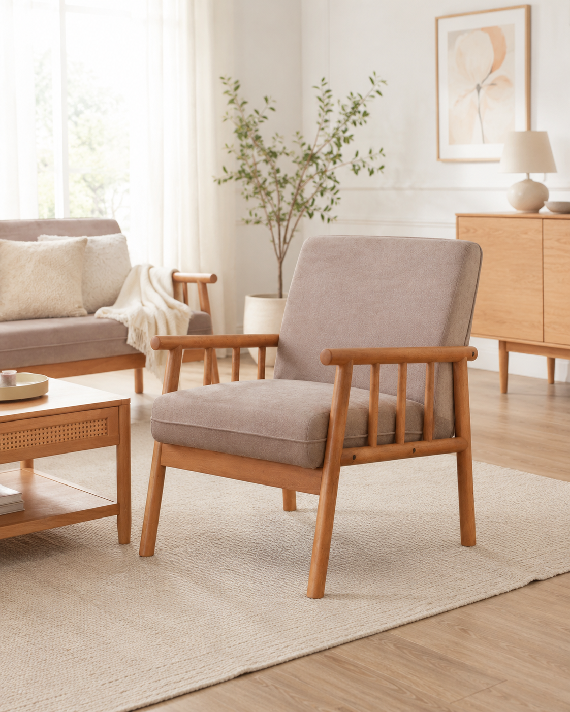 Wren Wooden Sofa