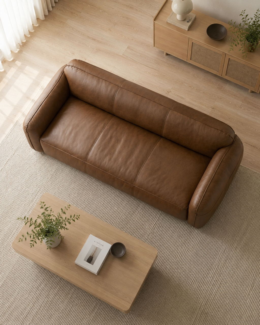 Merano Leather Sofa