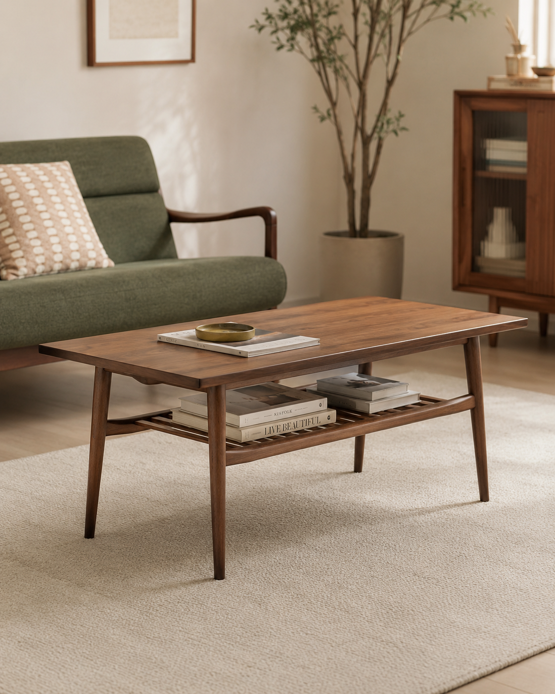 Merrick Wooden Sofa