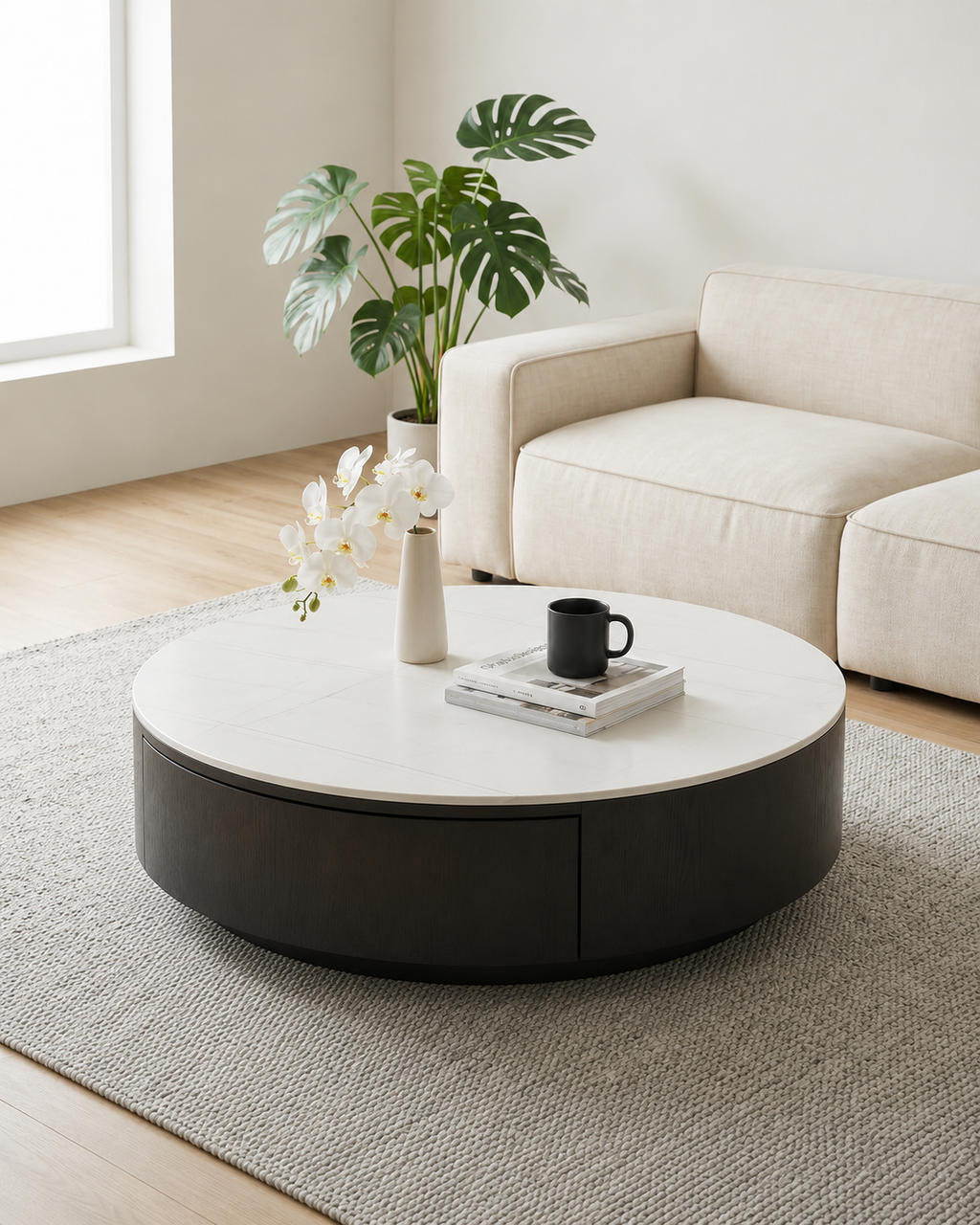 Ciro Sintered Stone Coffee Table