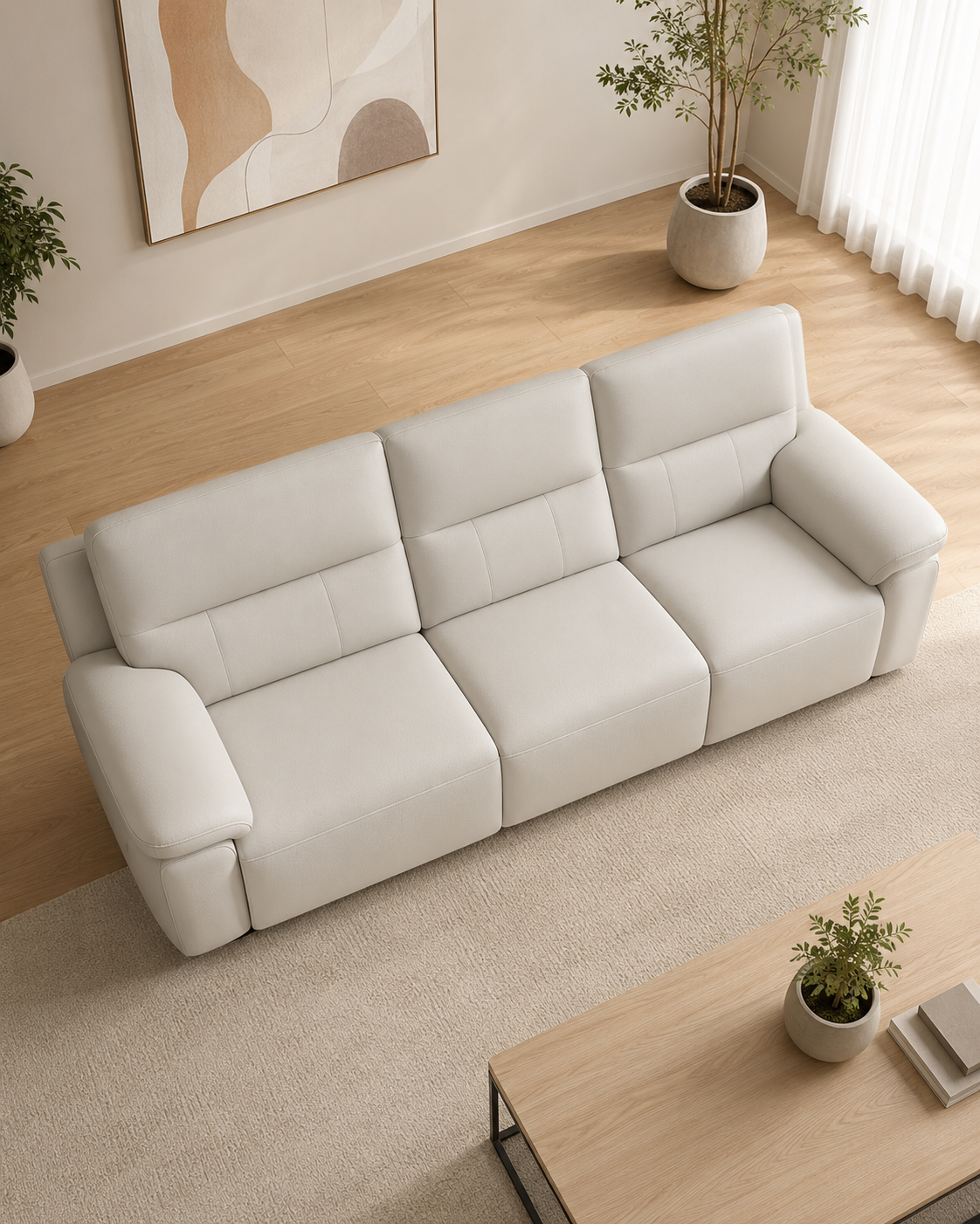 Orla Fabric Recliner Sofa