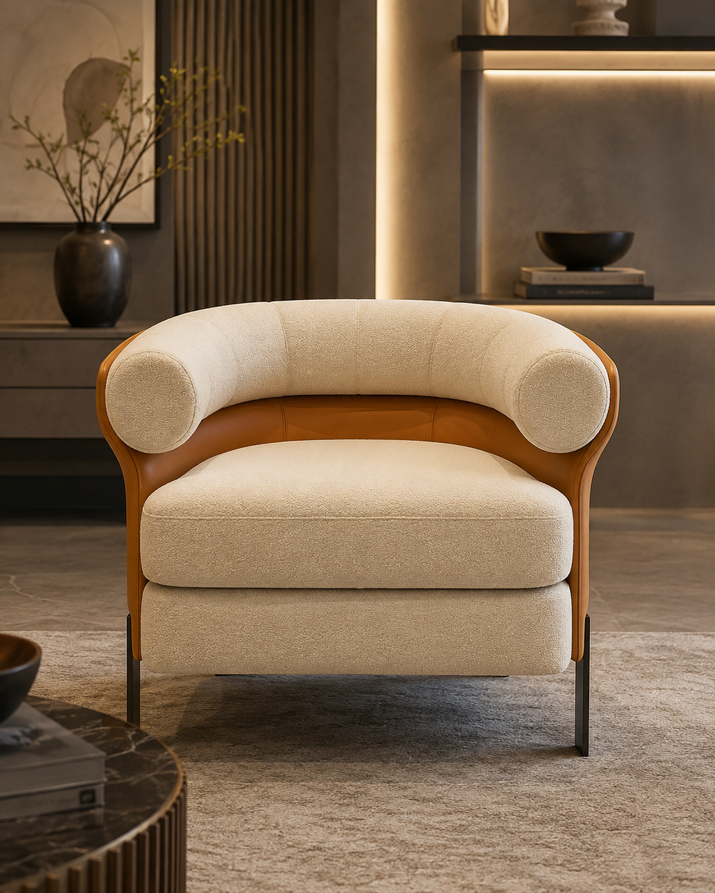 Valcour Fabric Lounge Chair