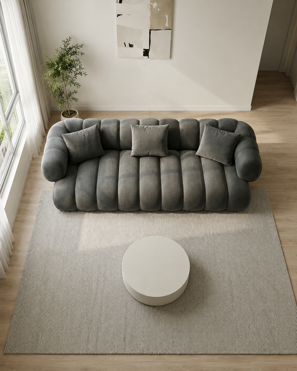 Aster Fabric Sofa