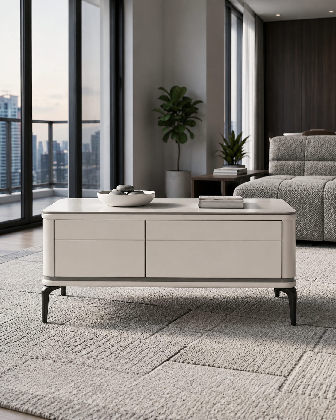 Luma Sintered Stone Coffee Table