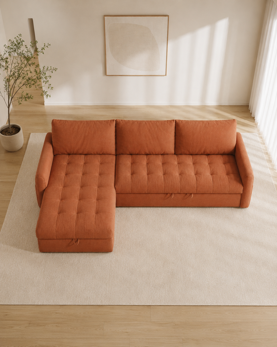 Tavira Fabric Sofa Bed