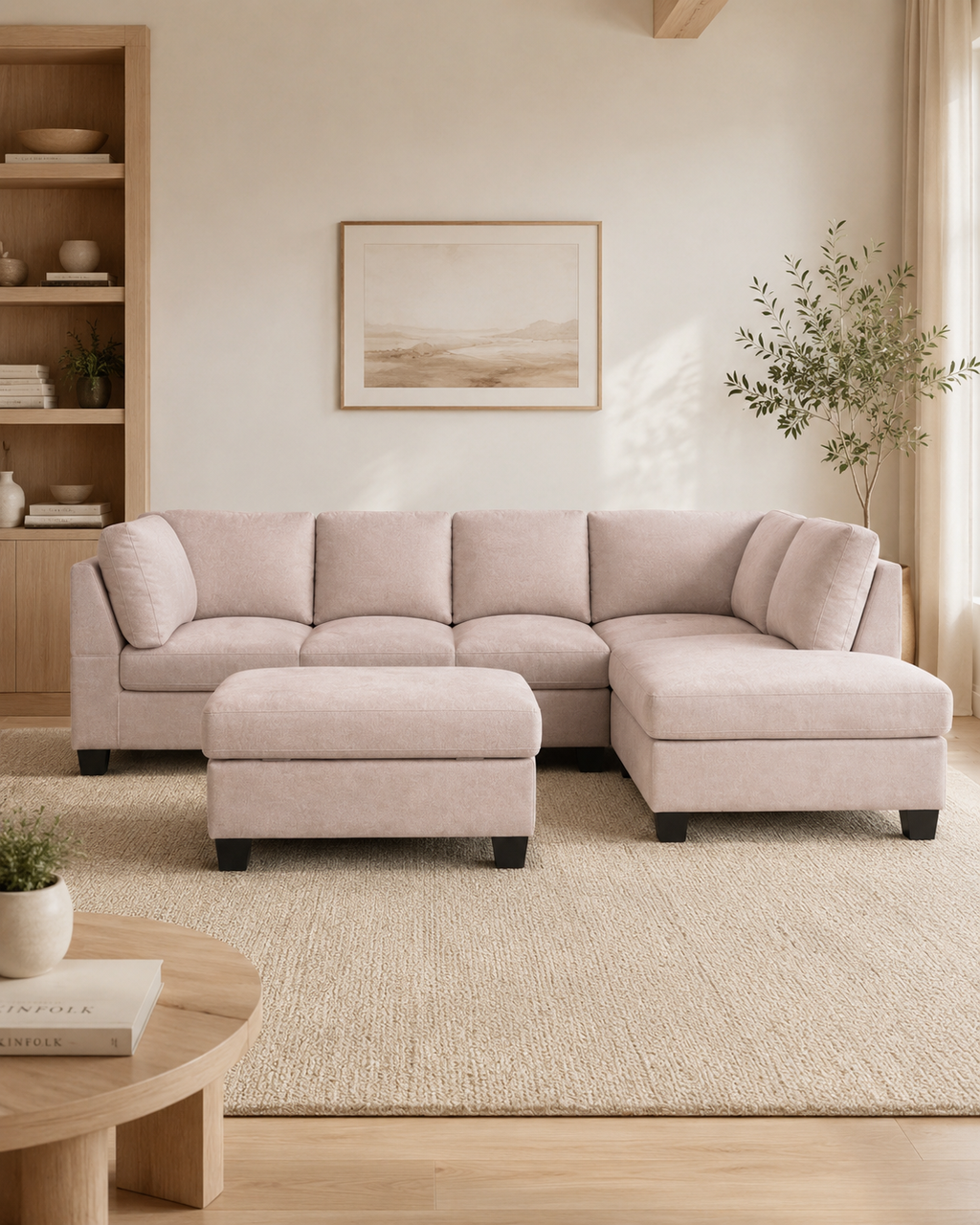 Ravenscourt Fabric Sectional Sofa