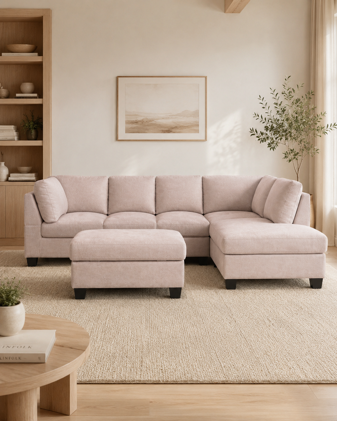 Ravenscourt Fabric Sectional Sofa
