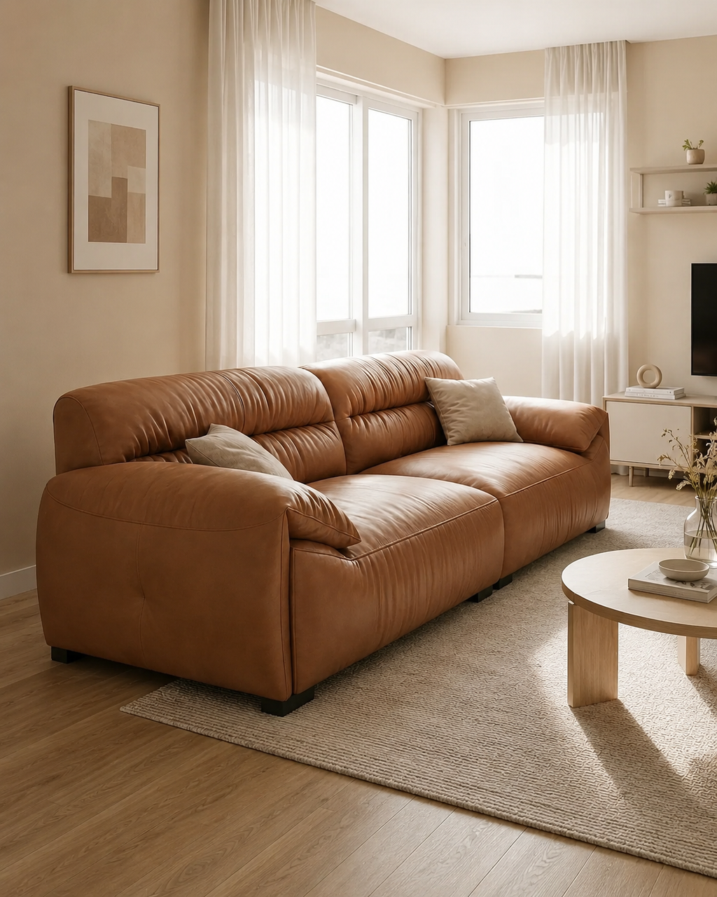 Sloane Leather Sofa