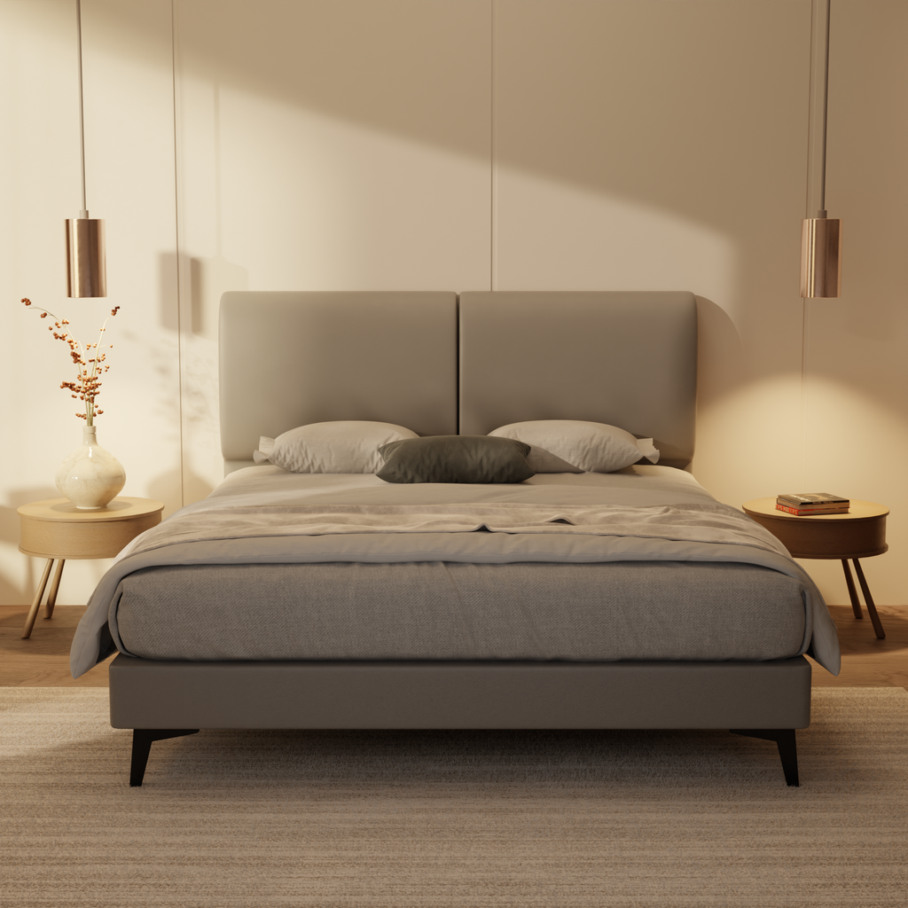 Gretelle Genuine Leather Divan Bed Frame by Esteller