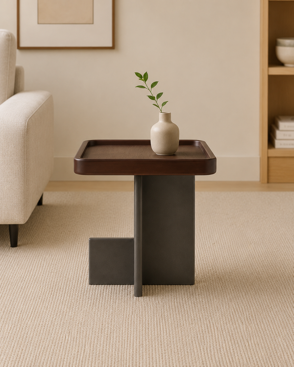 Bronte Walnut Side Table