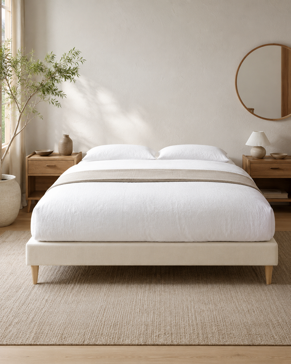Sora Upholstered Divan Bed Frame