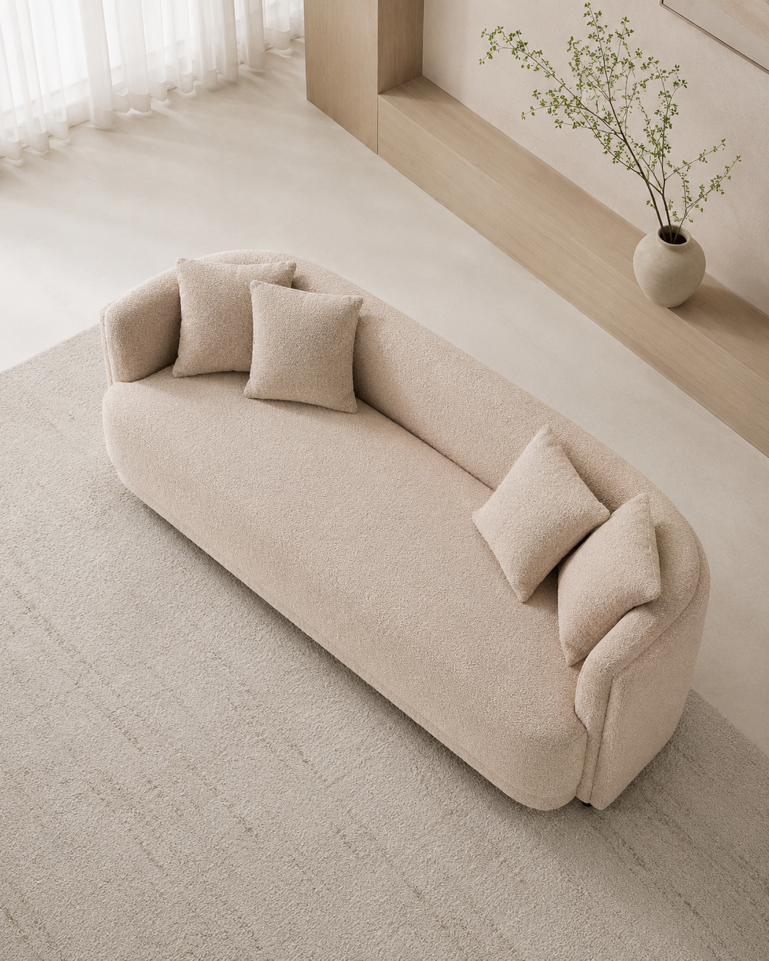Terenne Fabric Sofa