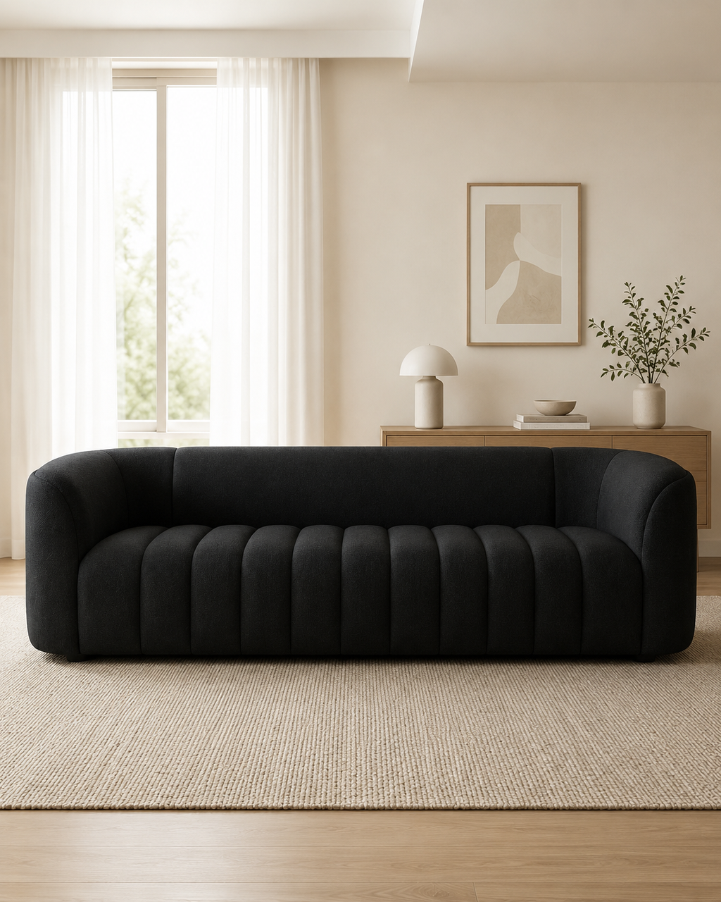 Livia Fabric Sofa