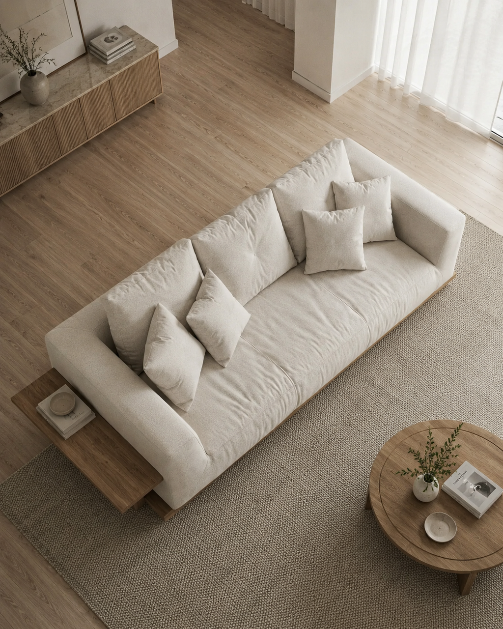 Elara Fabric Sofa