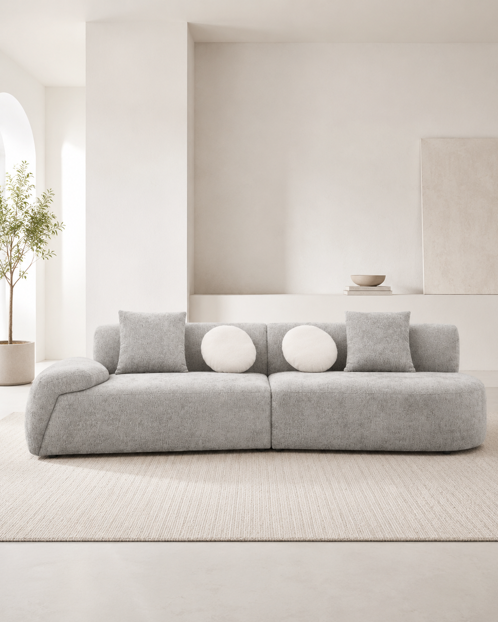 Asterin Fabric Sectional Sofa