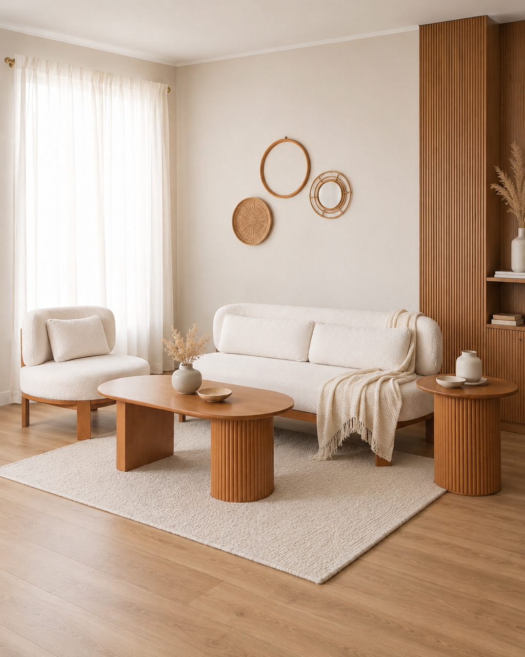 Olea Wooden Storage Sofa