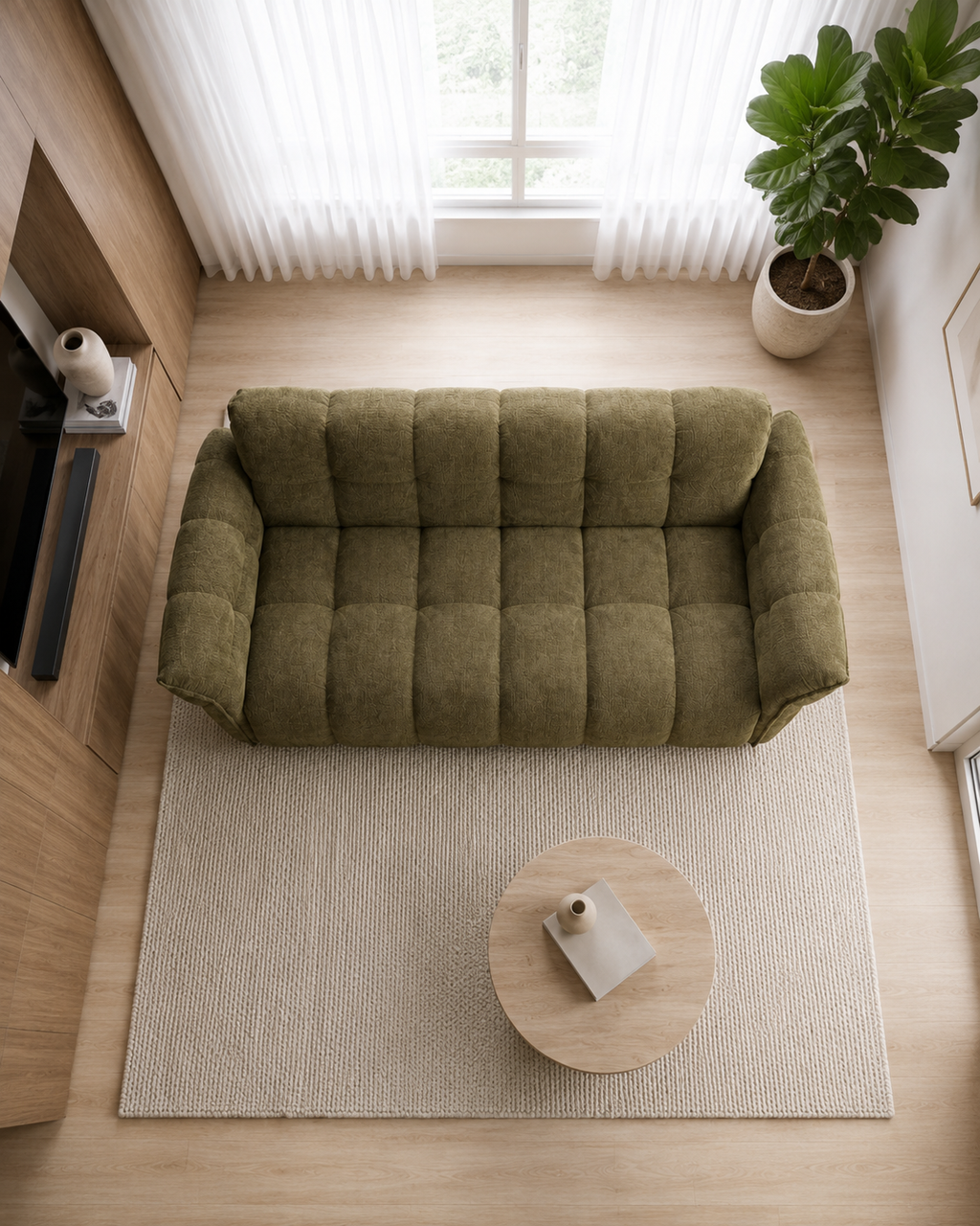 Eden Fabric Sofa
