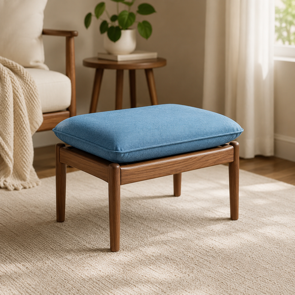Luca Fabric Ottoman