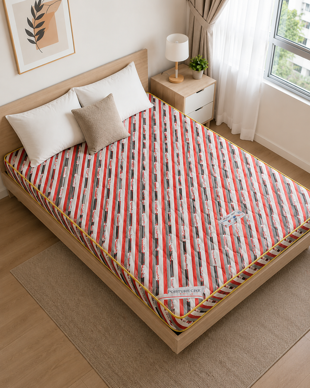 Stria Single Foam Mattress