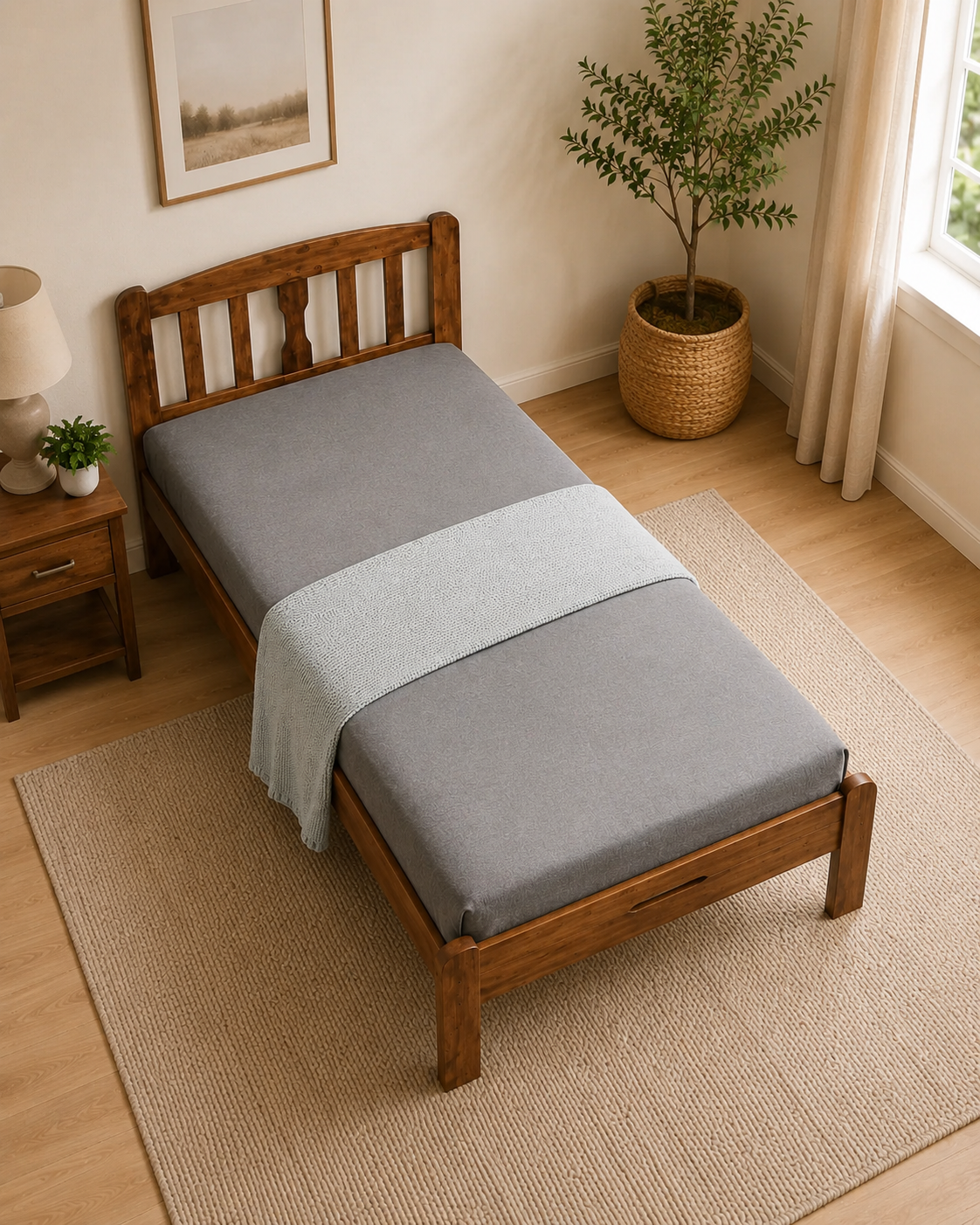 Elden Wooden Bed Frame