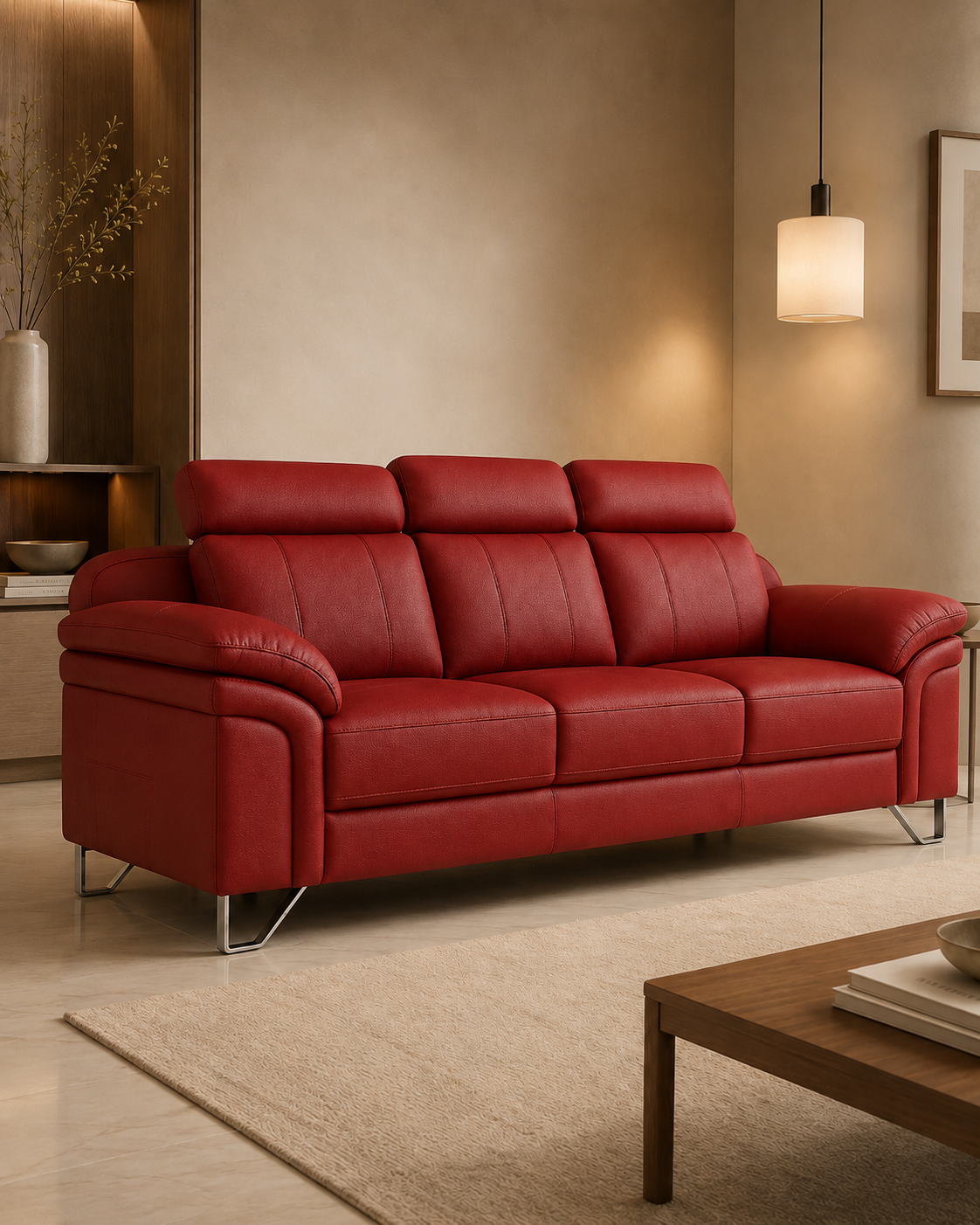 Moreland Genuine Leather Sofa