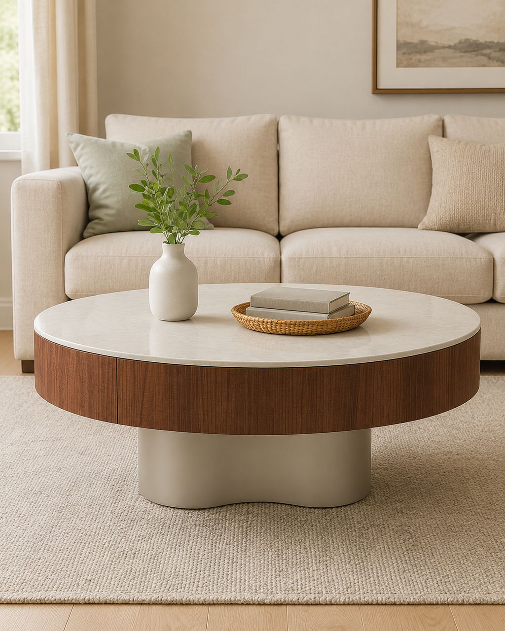 Relle Stone Coffee Table