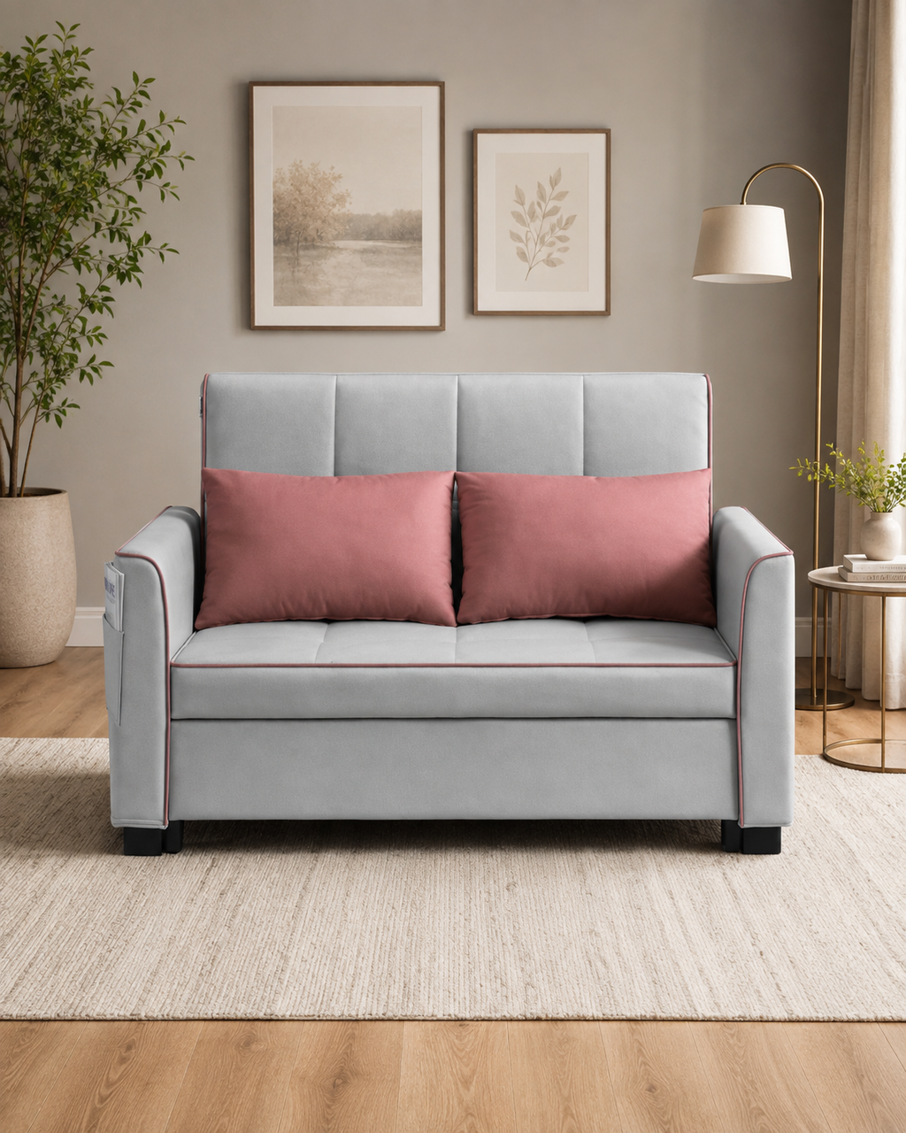 Nivelle Tech Fabric Sofa Bed