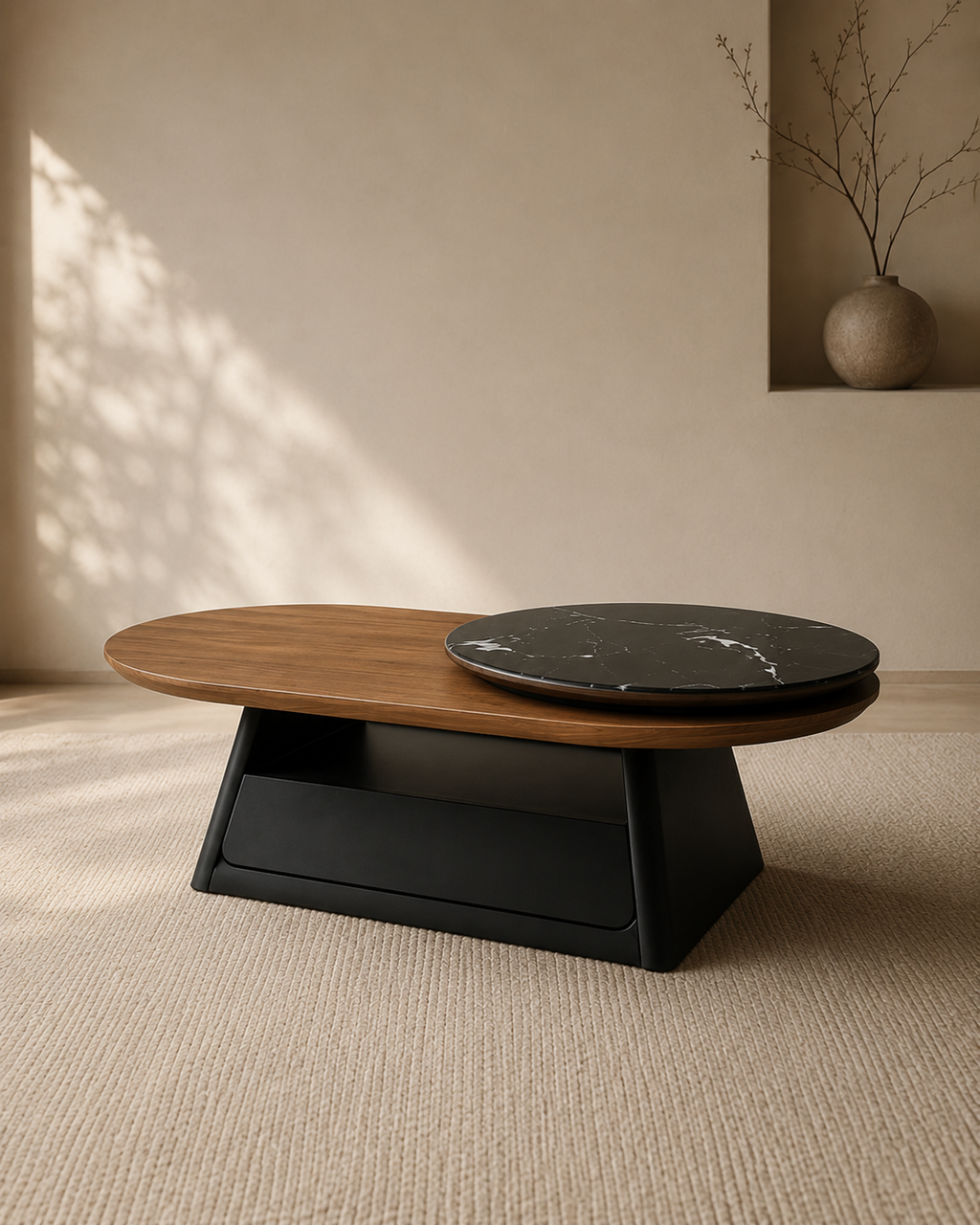 Renzo Wooden Coffee Table