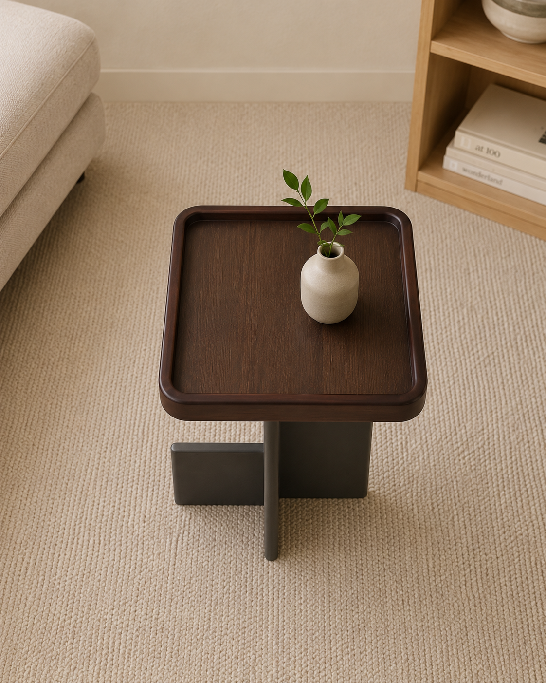 Bronte Walnut Side Table