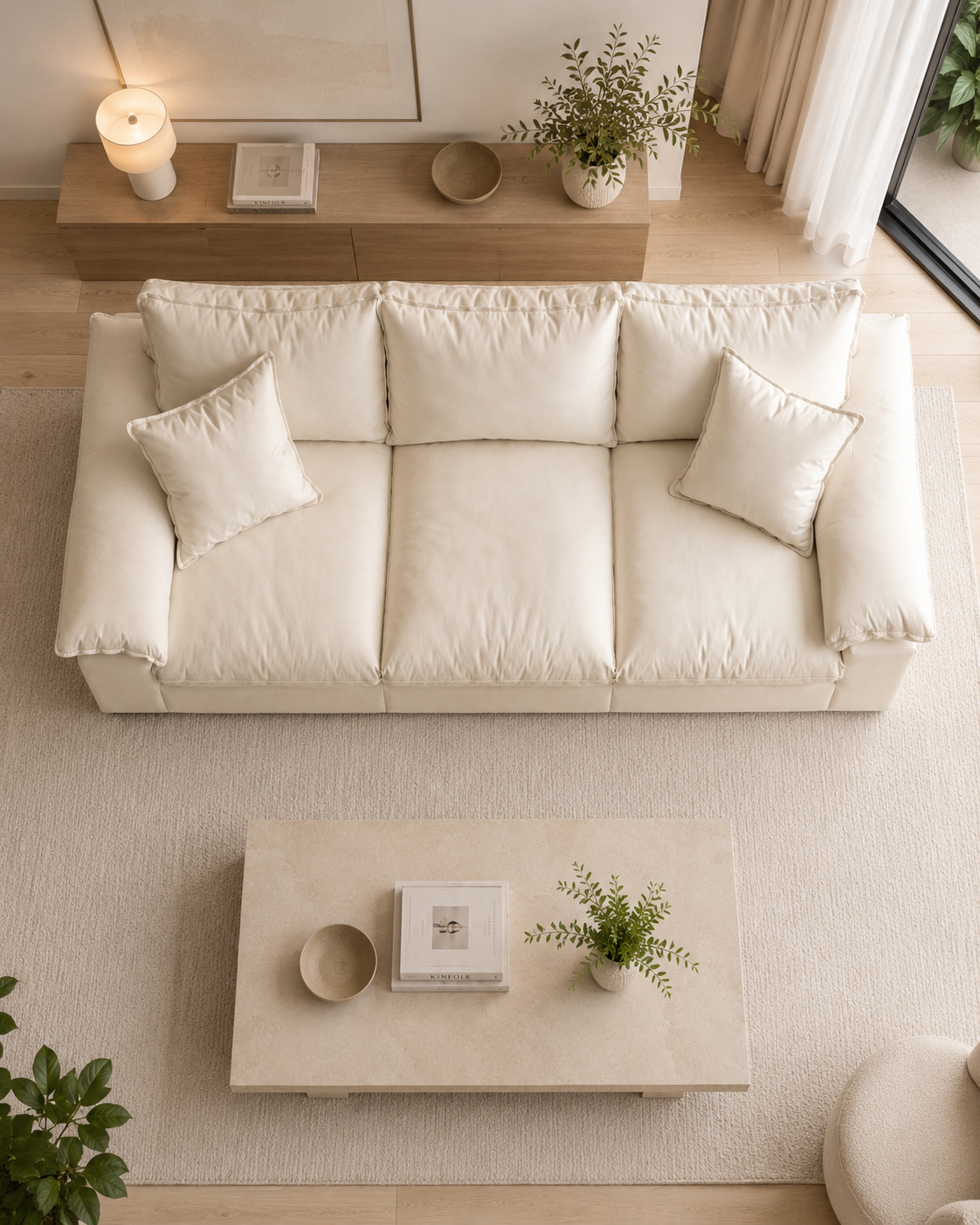 Vela Leather Adjustable Backrest Sofa