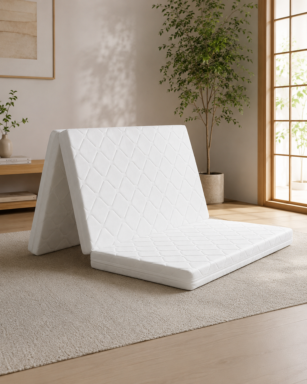 Sleepy Night 3-Fold Foldable Foam Mattress ( Single )
