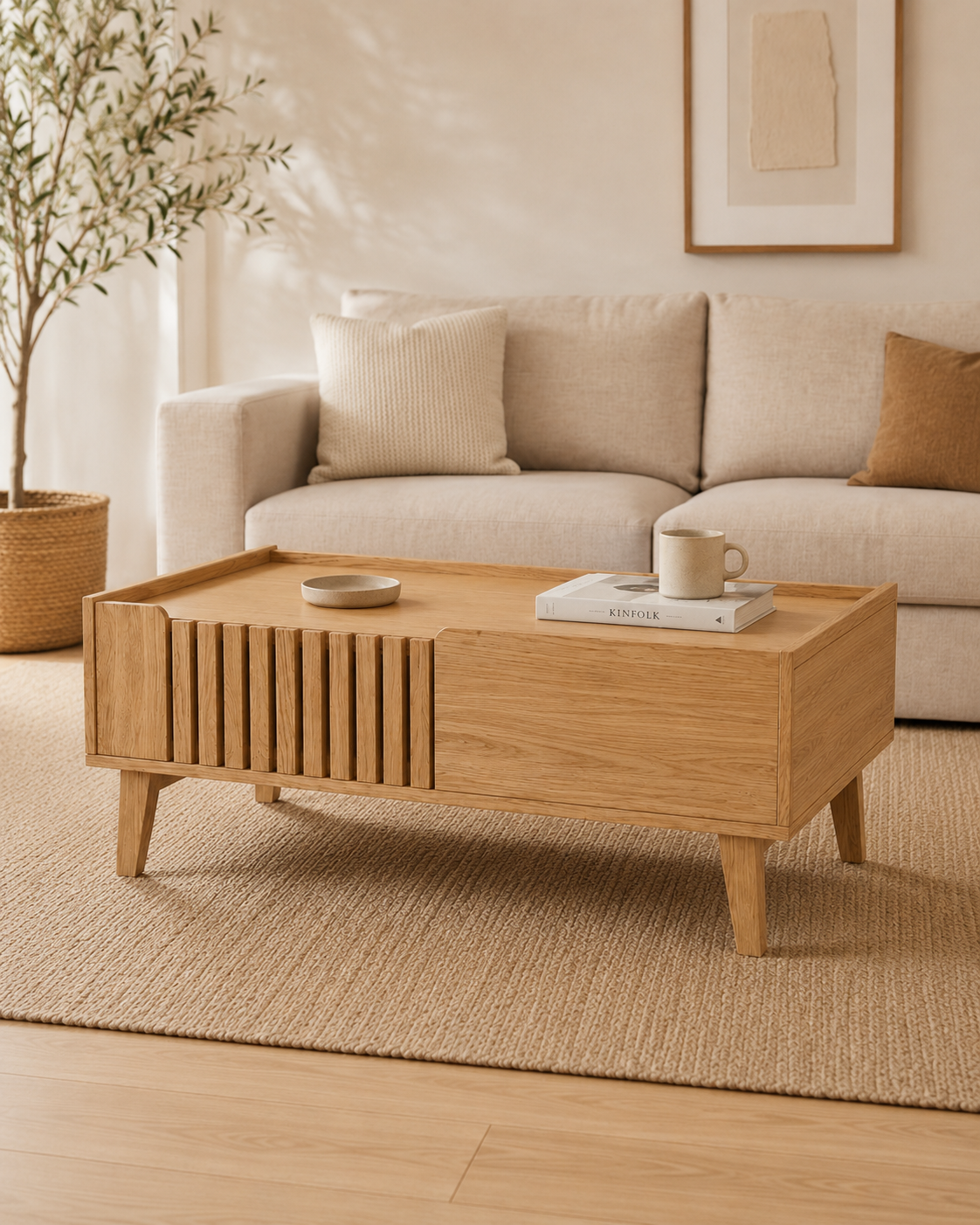 Sora Wooden Coffee Table