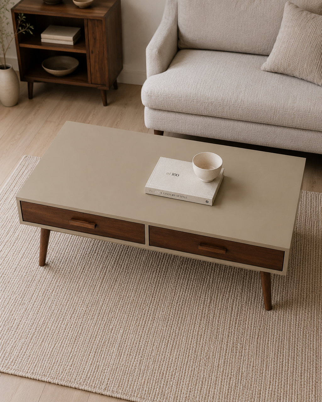 Elowen Wooden Coffee Table