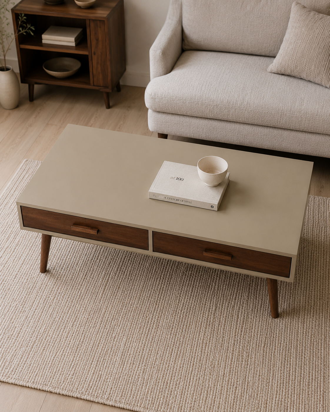 Elowen Wooden Coffee Table