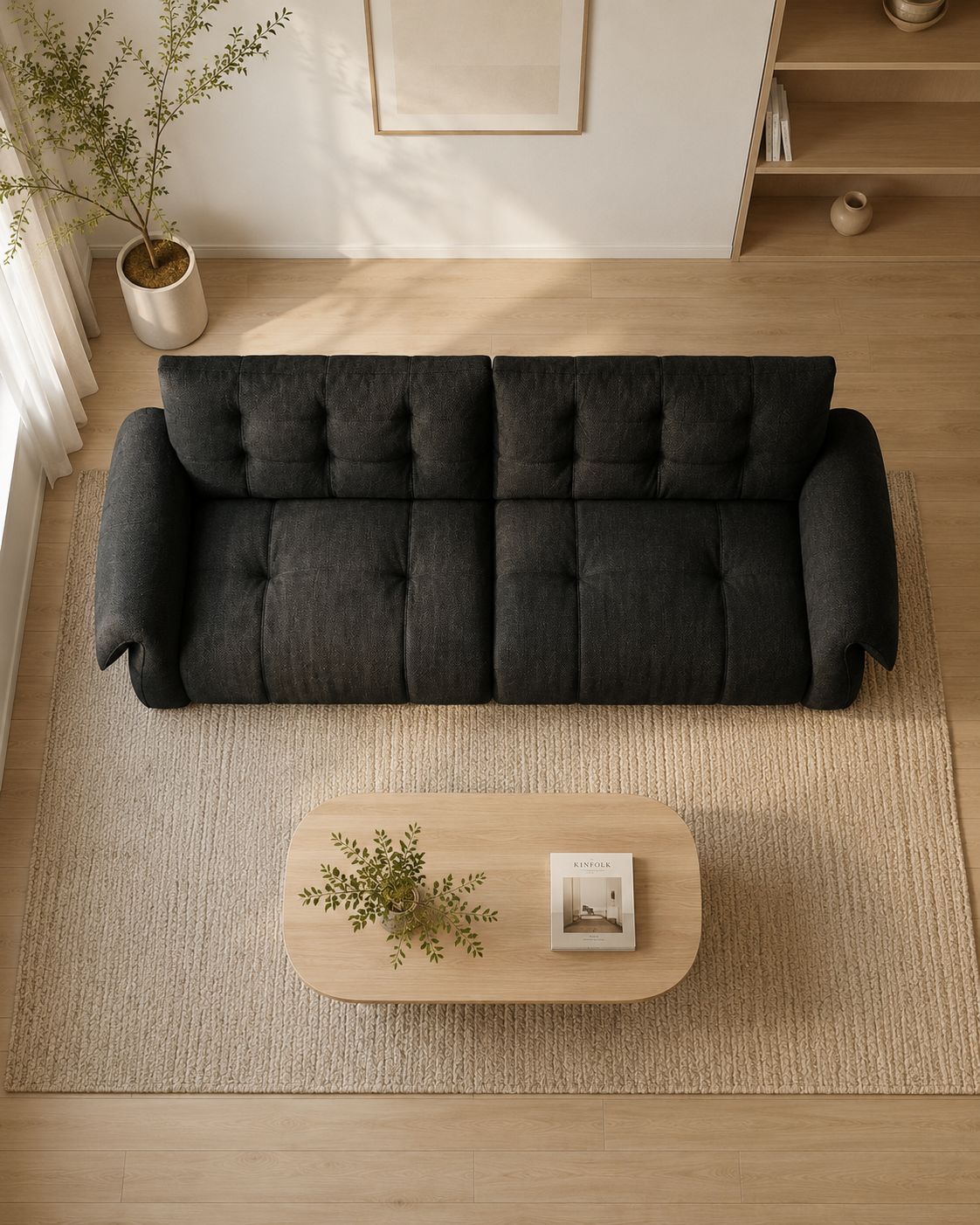 Corvin Fabric Sofa
