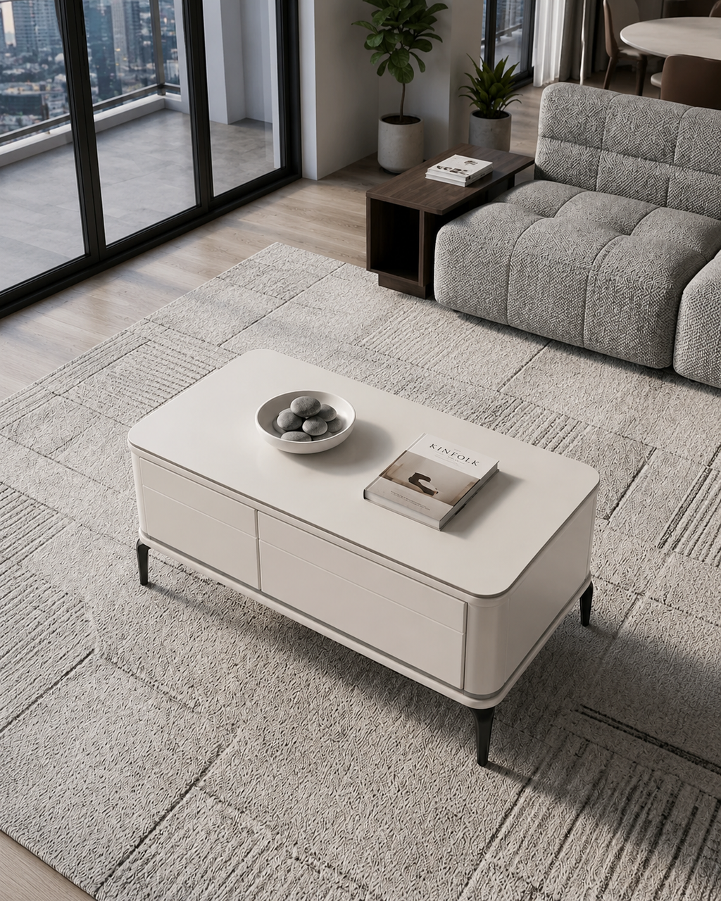 Luma Sintered Stone Coffee Table