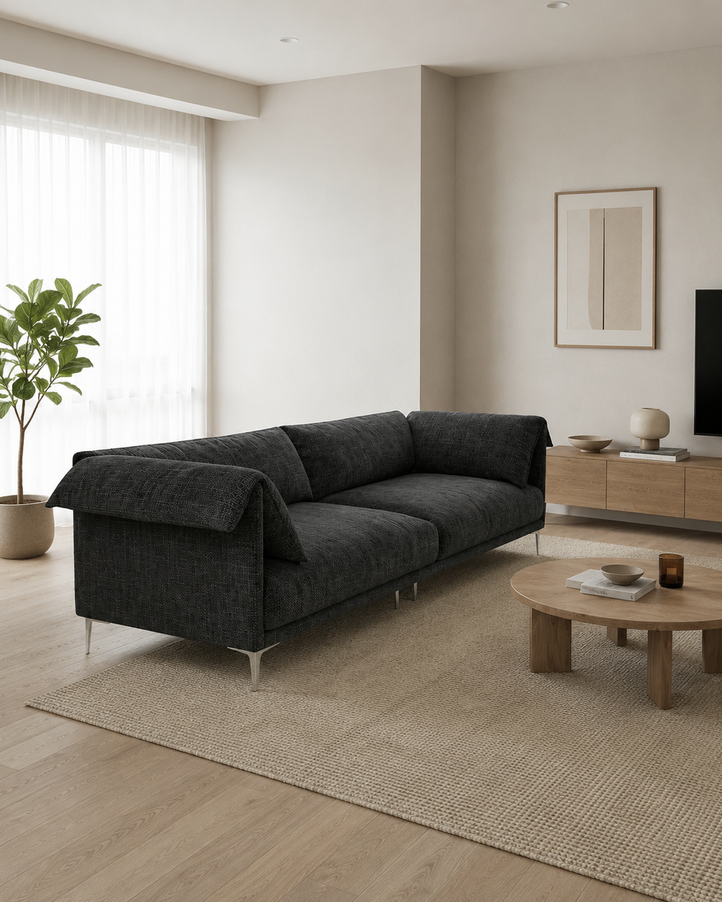 Novara Fabric Sofa