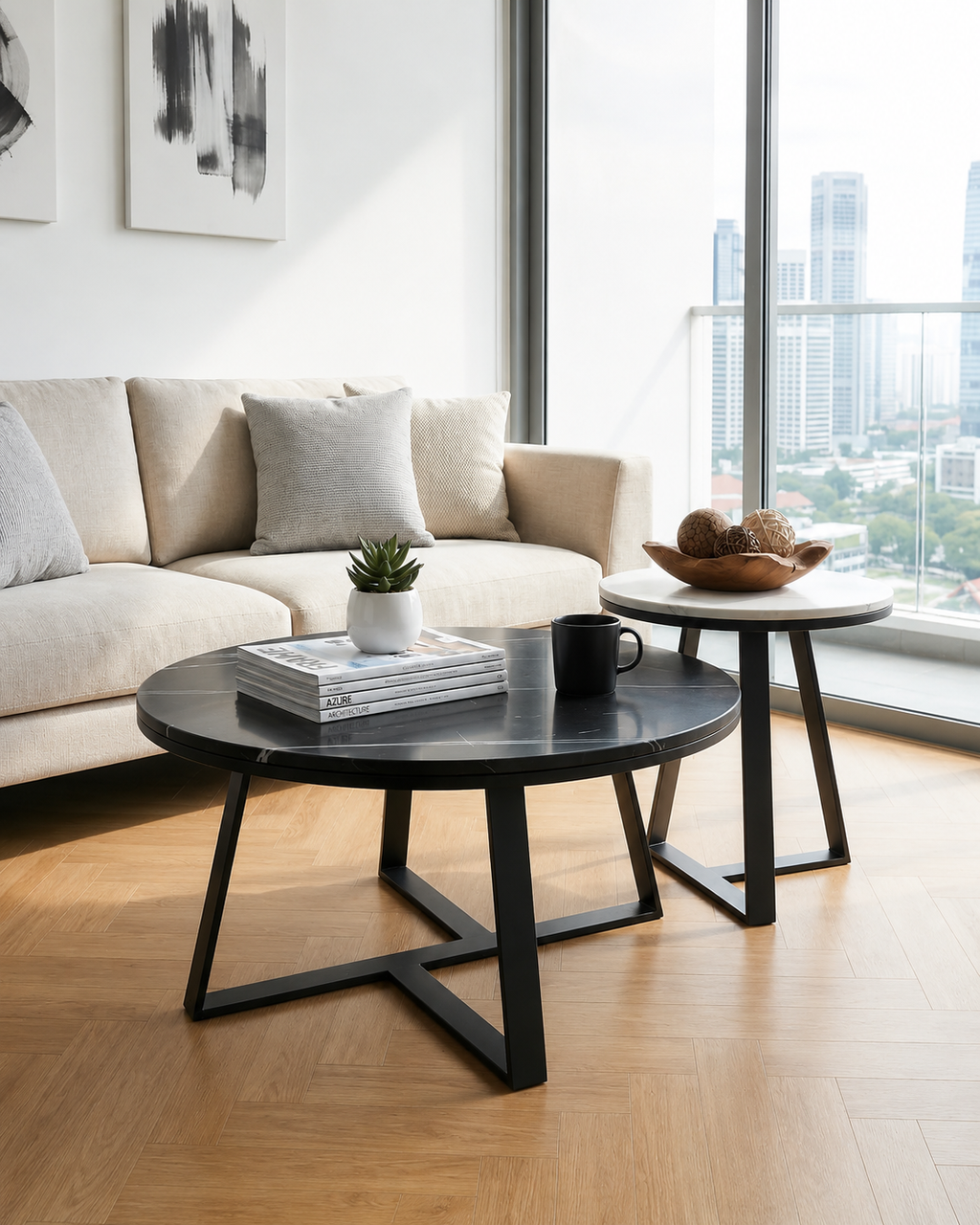 Vion Sintered Stone Coffee Table