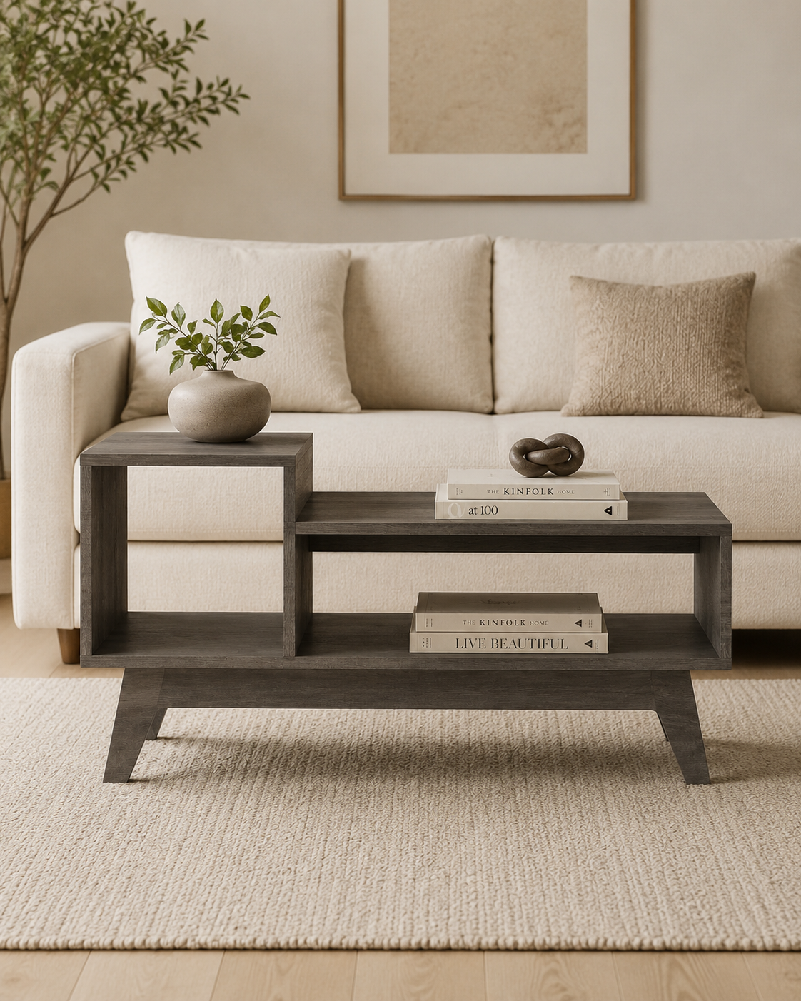 Mori Wooden Coffee Table