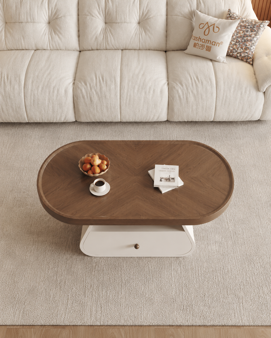 Oren Wooden Coffee Table