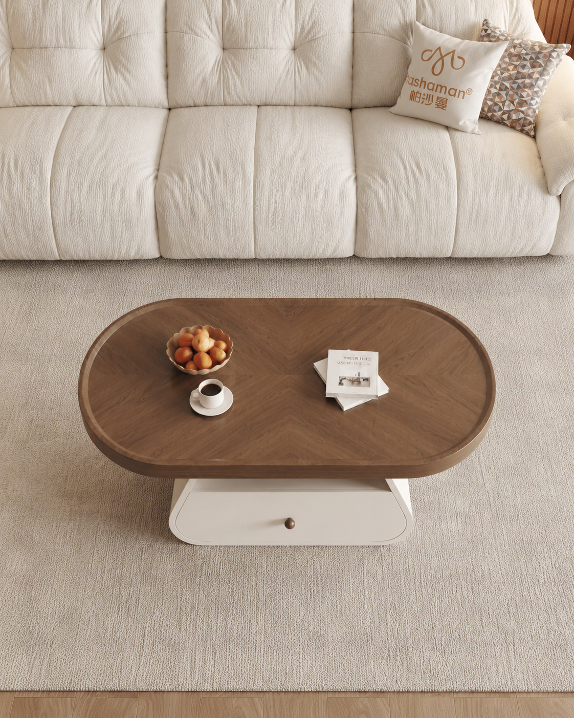 Oren Wooden Coffee Table