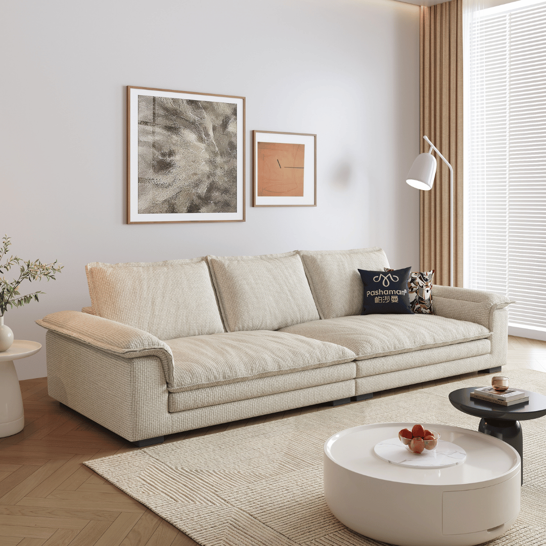 Boane Fabric Sofa by Esteller (Pet & Friendly & Comes with USB Charger)