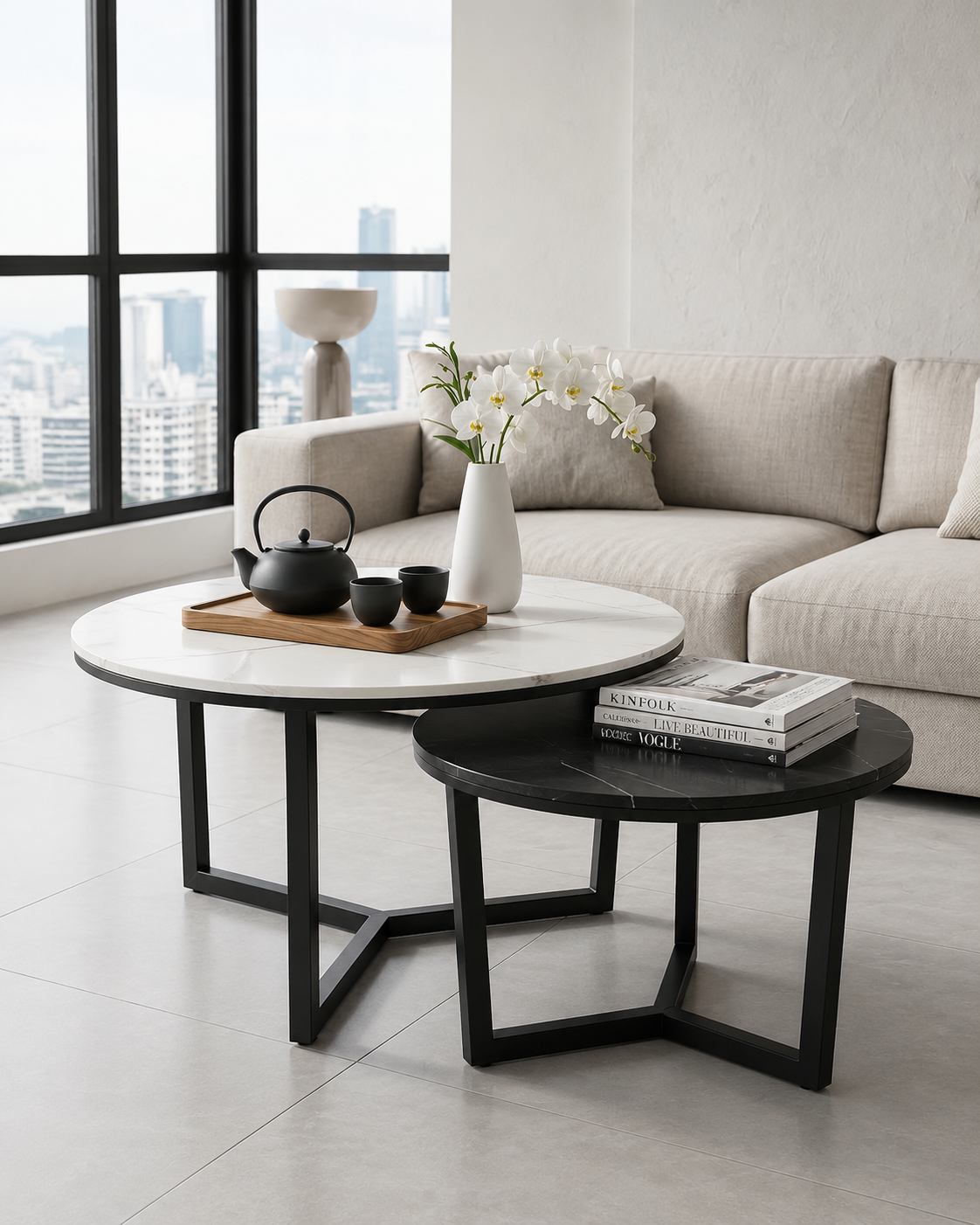 Arven Sintered Stone Coffee Table